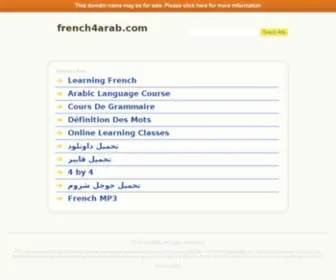 French4Arab.com(French4Arab) Screenshot