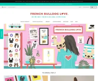 Frenchbulldoglove.com(Love®) Screenshot