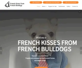 Frenchbullkisses.com(French Bulldog Puppies for Sale in Texas French Kisses from French Bulldogs) Screenshot