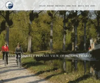 Frenchcanalboatcompany.com(French Canal Boating Company) Screenshot