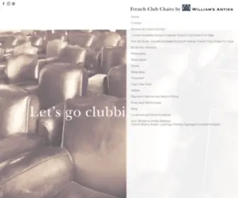 Frenchclubchairs.com Screenshot