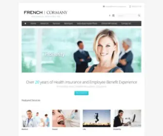 Frenchcormany.com(French Cormany Insurance Services) Screenshot