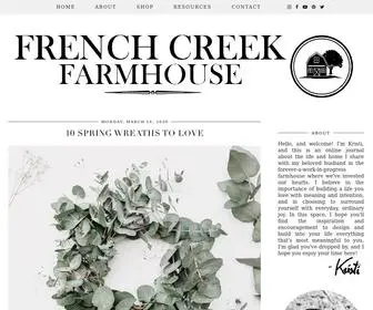 Frenchcreekfarmhouse.com(French Creek Farmhouse) Screenshot