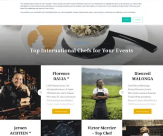 Frenchefs.com(Top International Chefs for Your Events) Screenshot
