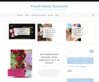 Frenchfamilymontessori.com(Our twin Montessori journey) Screenshot