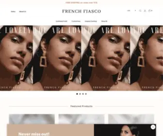 Frenchfiasco.com(French Fiasco Jewelry) Screenshot