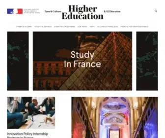 Frenchhighereducation.org(Higher Education) Screenshot