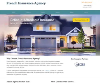 Frenchinsuranceagency.com(French Insurance Agency) Screenshot