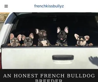 Frenchkissbullyz.com(French Bulldog) Screenshot