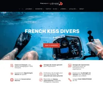 Frenchkissdivers.com(French Kiss Divers Koh Tao) Screenshot