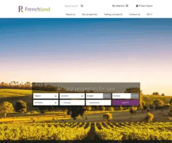 Frenchland.com(Frenchland) Screenshot