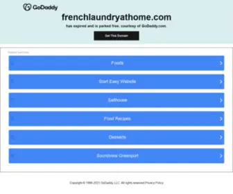 Frenchlaundryathome.com(FrenchLaundryatHome) Screenshot