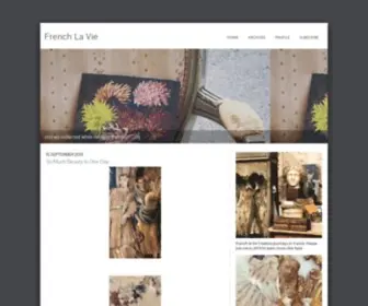 Frenchlavie.com(French la Vie) Screenshot
