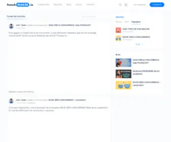 Frenchmaker.io(Bienvenue) Screenshot