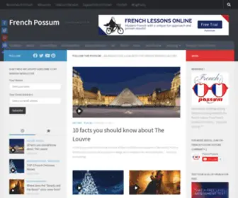 Frenchpossum.com(French Possum) Screenshot