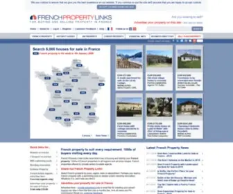 Frenchpropertylinks.com(French Property Links) Screenshot