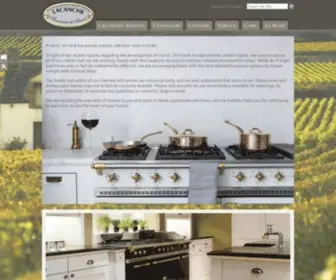 Frenchranges.com(Home page of Art Culinaire) Screenshot