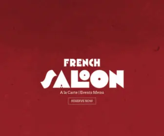 Frenchsaloon.com(French Saloon) Screenshot