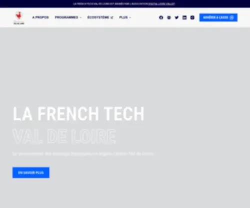 Frenchtech-Loirevalley.com(Frenchtech Loirevalley) Screenshot