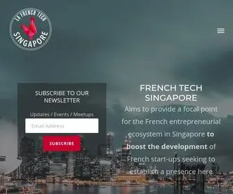 Frenchtech.sg(FrenchTech Singapore) Screenshot