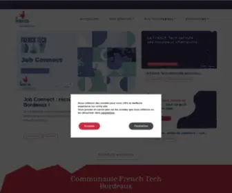 Frenchtechbordeaux.com(Un écosystème qui bouillonne) Screenshot
