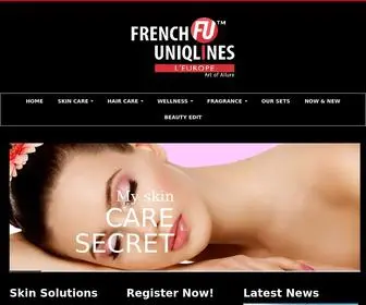 FrenchuniqLines.com(European Beauty Product Company) Screenshot