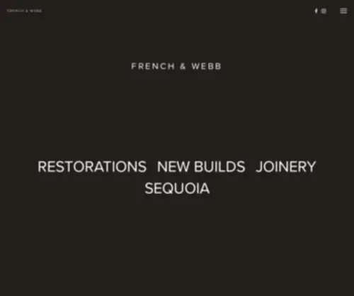 Frenchwebb.com(French &amp; Webb) Screenshot