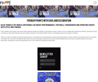 Frenchylive.com(Live Painting Music) Screenshot