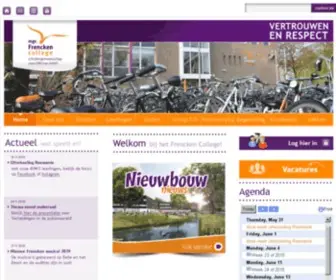 Frenckencollege.nl(Frencken College) Screenshot