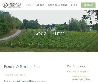 Frendoandpartners.com(Frendo and Partners) Screenshot