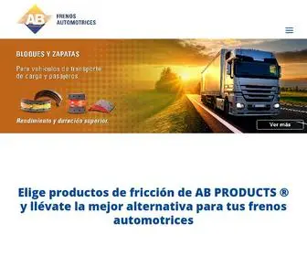 Frenos-AB.com(Frenos Automotrices) Screenshot