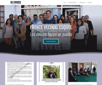 Frentevecinalesquel.com.ar(Frente Vecinal Esquel) Screenshot