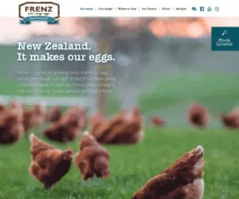 Frenzeggs.co.nz(Frenzeggs) Screenshot