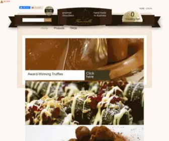 Freochoc.com.au(Fremantle Chocolate) Screenshot