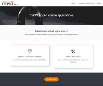 Frepple.org(Advanced Planning and Scheduling (APS) Software for Manufacturing) Screenshot