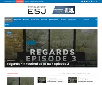 Frequenceesj.com(Fréquence ESJ) Screenshot