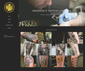 Frequencytattoo.com(Frequency Tattoo Company) Screenshot