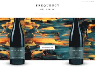 Frequencywines.com(Frequencywines) Screenshot
