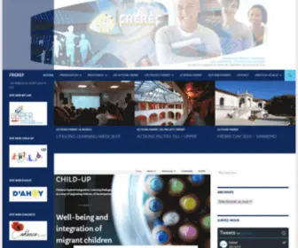 Freref.eu(Les Régions en action pour le LLL) Screenshot