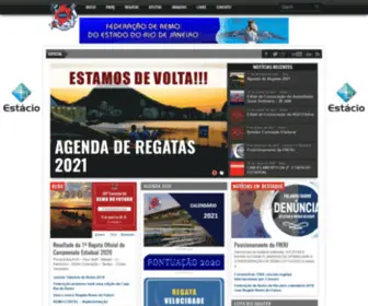 Frerj.com.br(Federação de Remo do Estado do Rio de Janeiro FRERJ) Screenshot