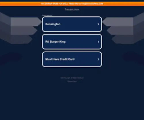 Fresan.com(fresan) Screenshot