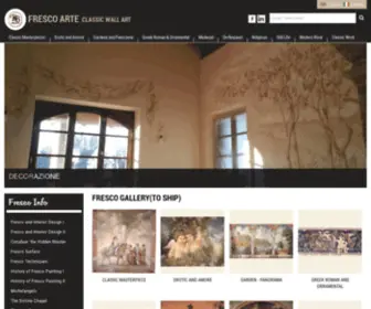Frescoarte.com(Fresco Arte) Screenshot