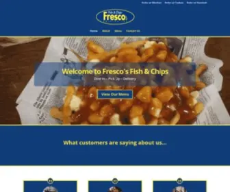 Frescosfishandchips.com(Fresco's Fish & Chips) Screenshot