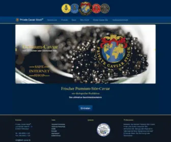 Fresh-Caviar.de(Private Caviar Stock) Screenshot