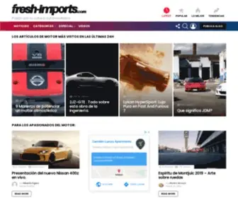 Fresh-Imports.com(Vive la cultura del motor) Screenshot
