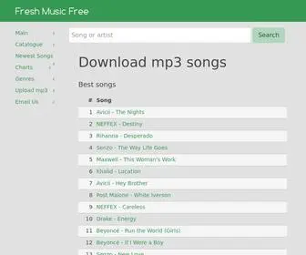 Fresh-Music-Free.buzz(Music free download) Screenshot