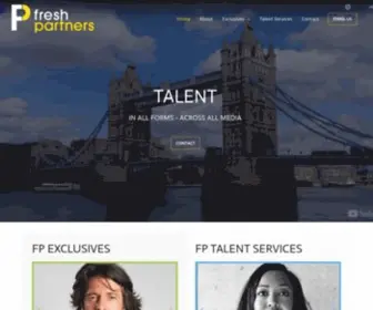 Fresh-Partners.com(Media and Entertainment) Screenshot