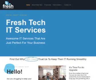 Fresh-Tech.uk(IT Services Shropshire) Screenshot