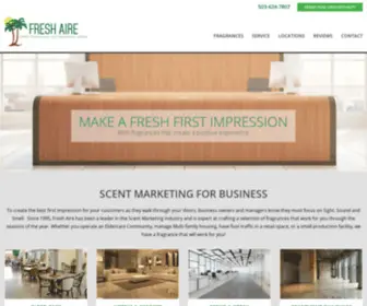 Freshairefranchise.com(Commericial Air Freshener Service) Screenshot