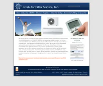 Freshairfilterservice.com(Fresh Air Filter Service) Screenshot